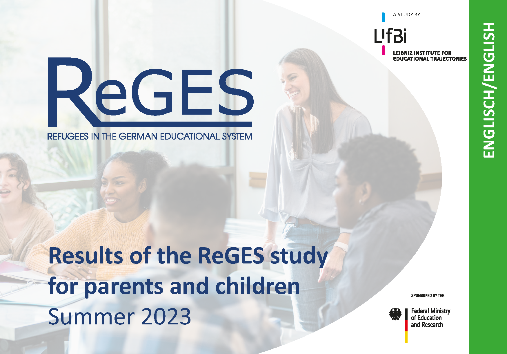 Results Flyer 2023 for young adults (english)